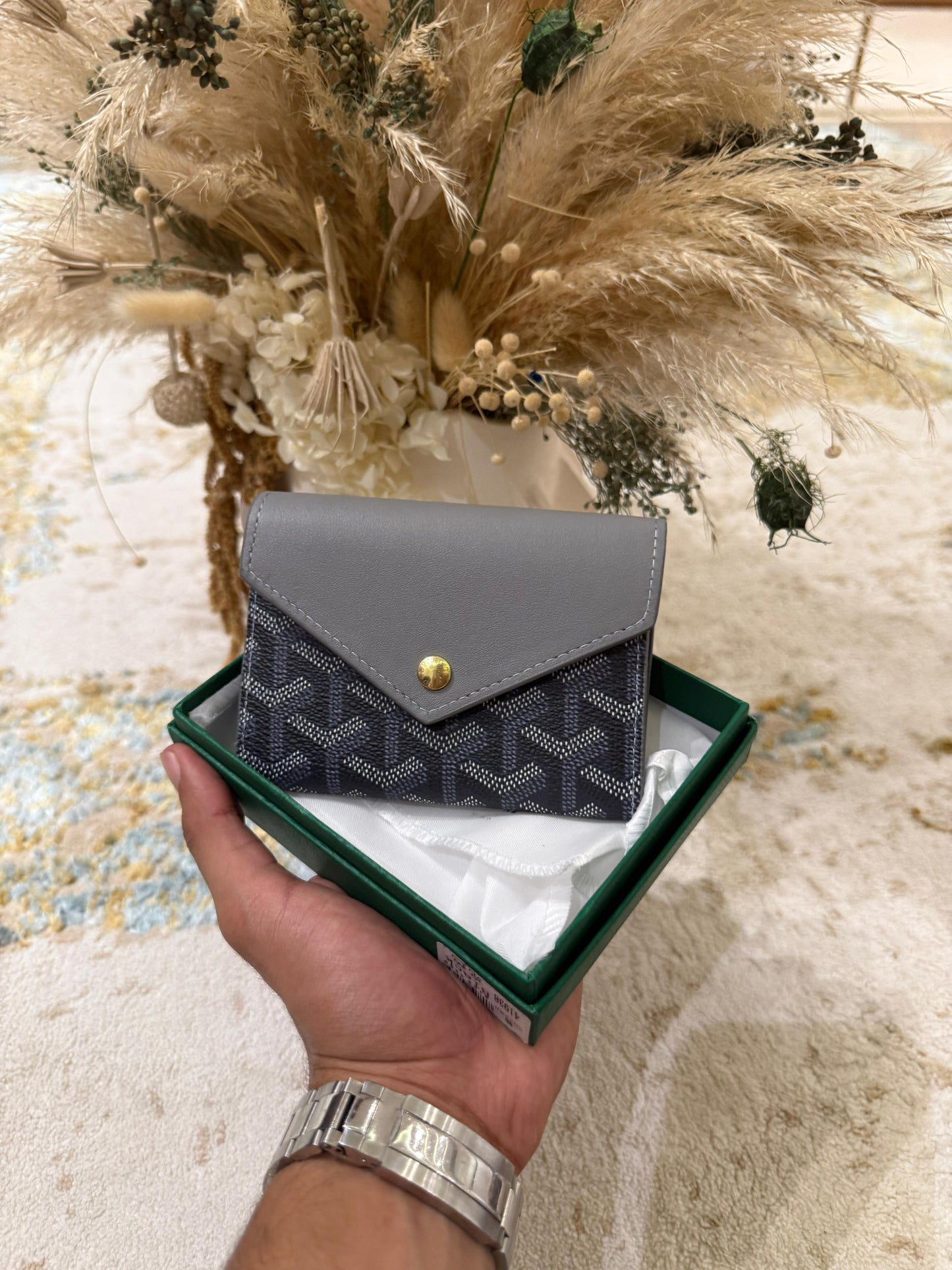 Portefeuille à bouton-pression GOYARD