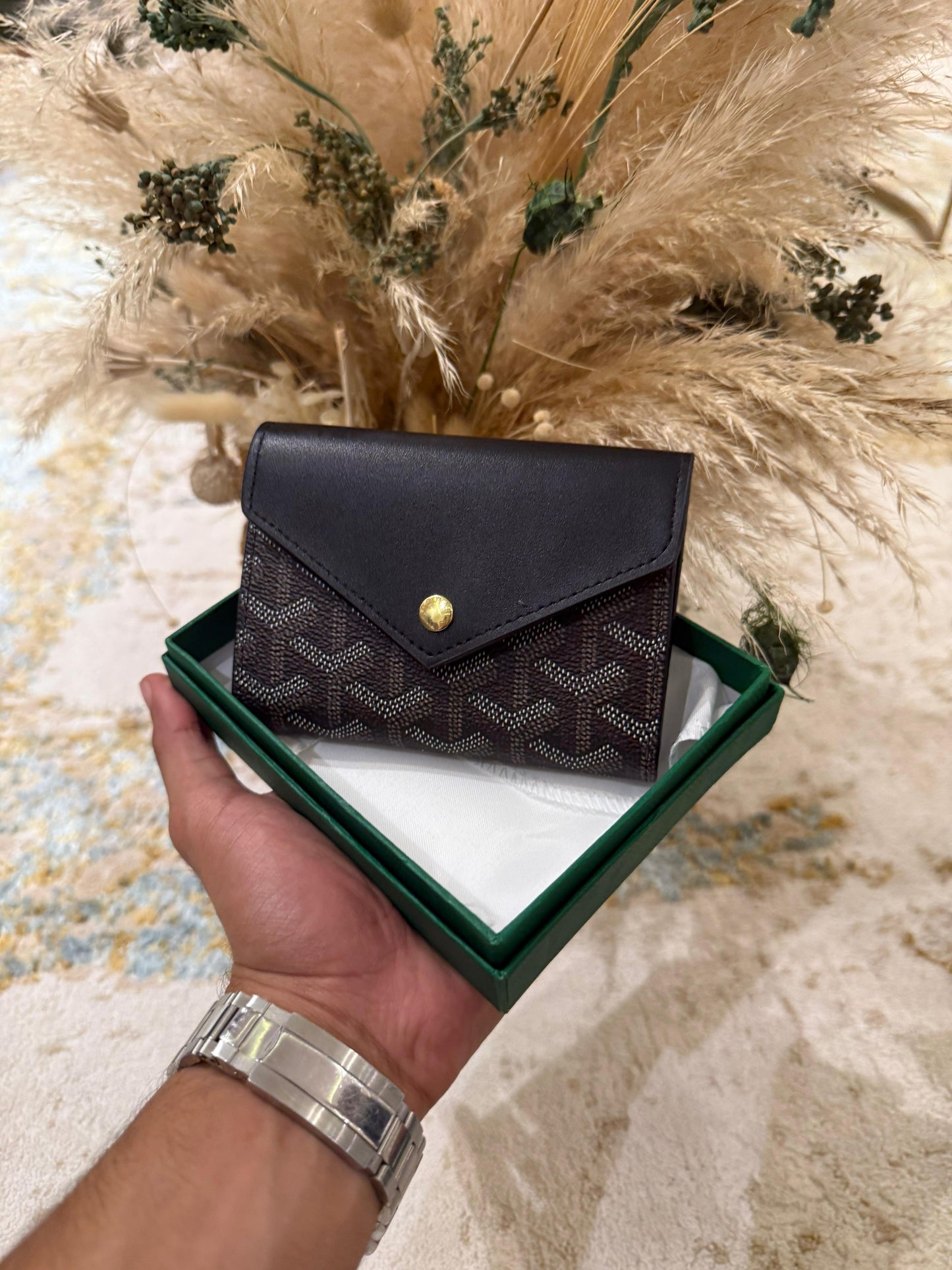 Portefeuille à bouton-pression GOYARD