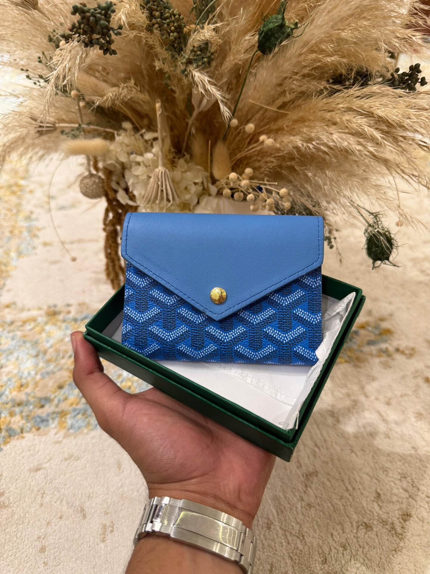 Portefeuille à bouton-pression GOYARD